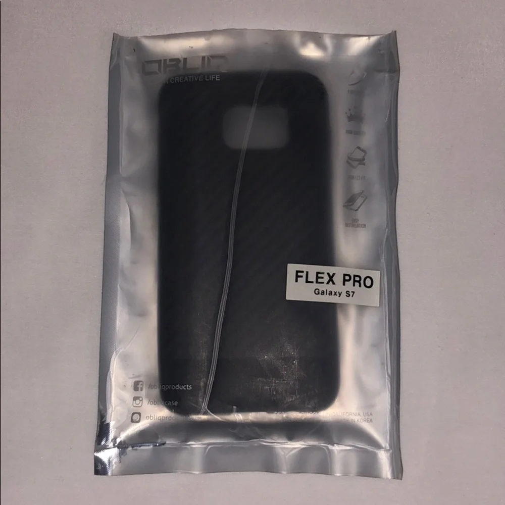 New Samsung Galaxy S7 Black Cell Phone Case